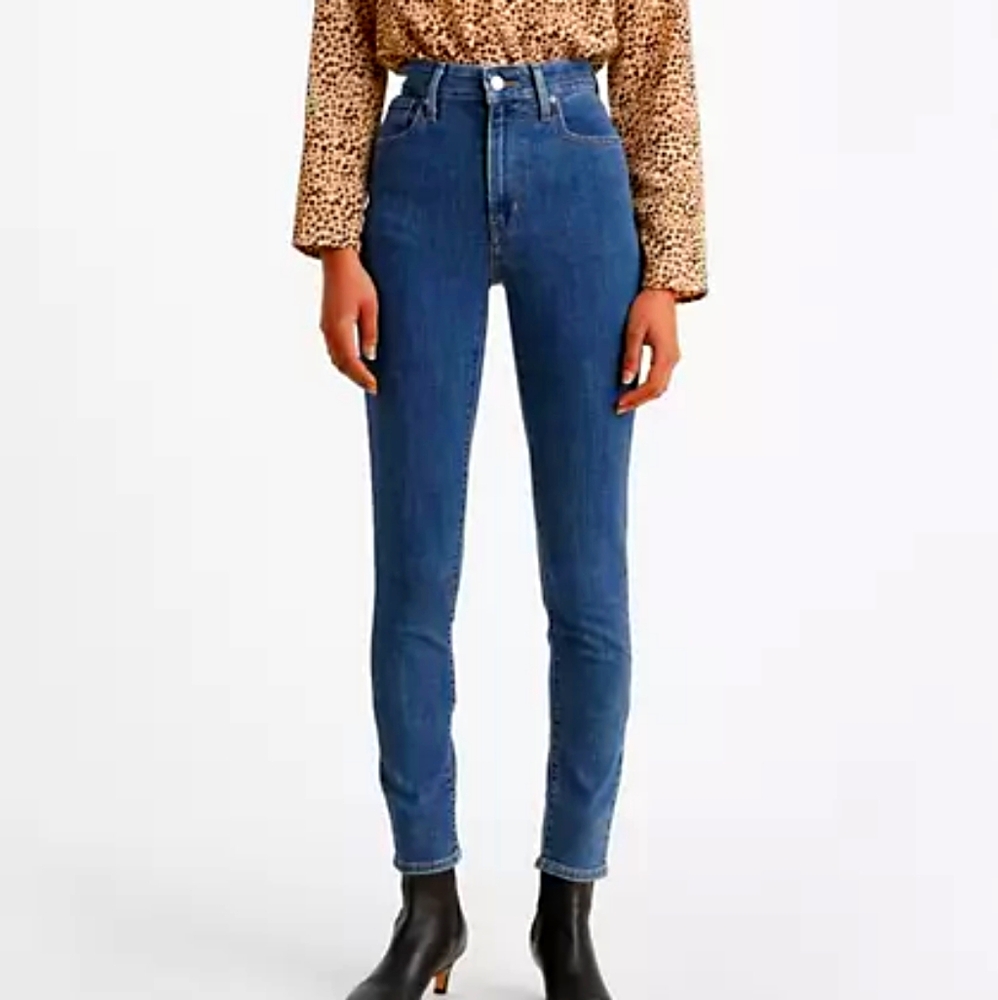 721 High Rise Women's Skinny Jeans: Medium Wash